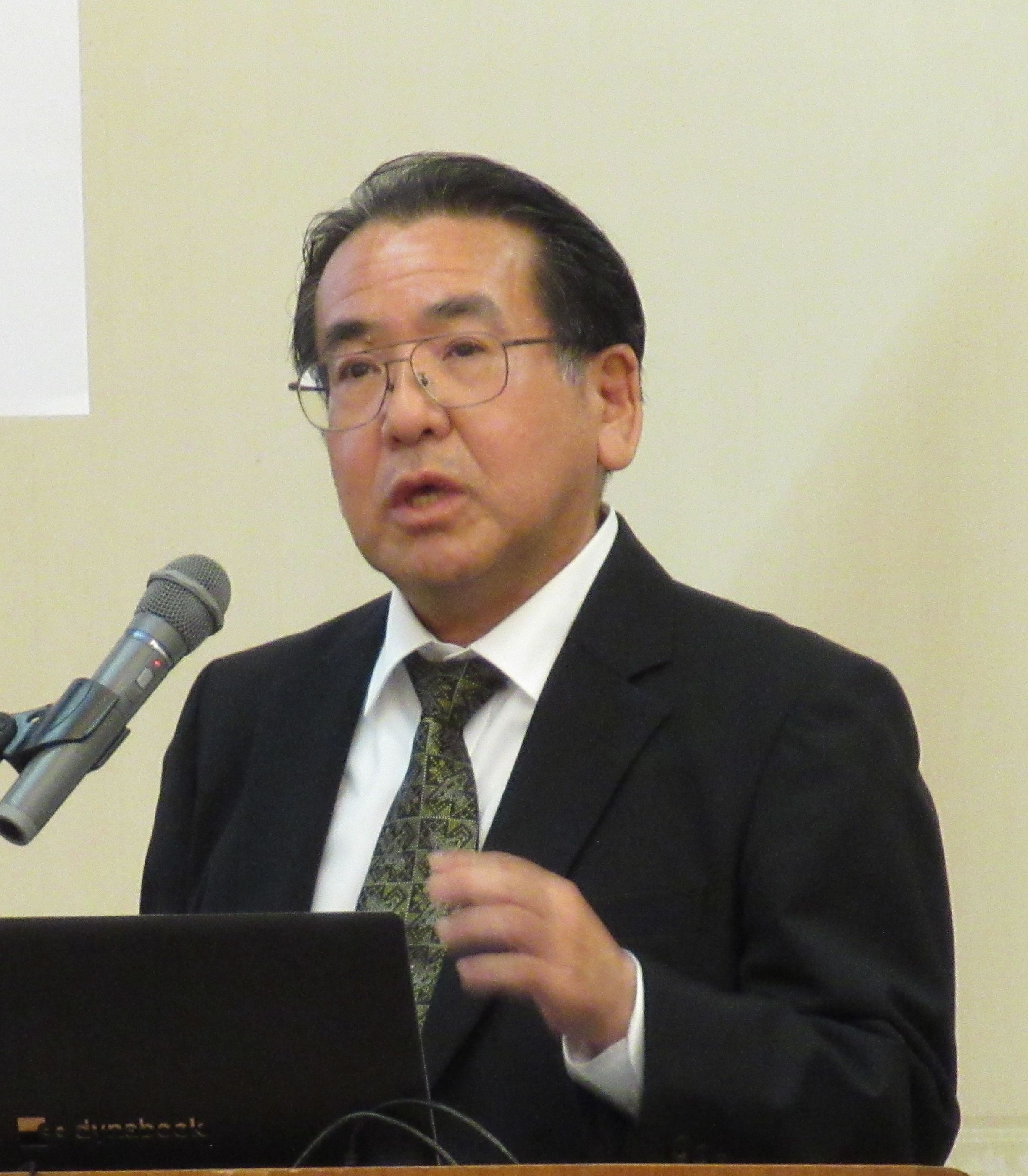 京都教育大　山下名誉教授